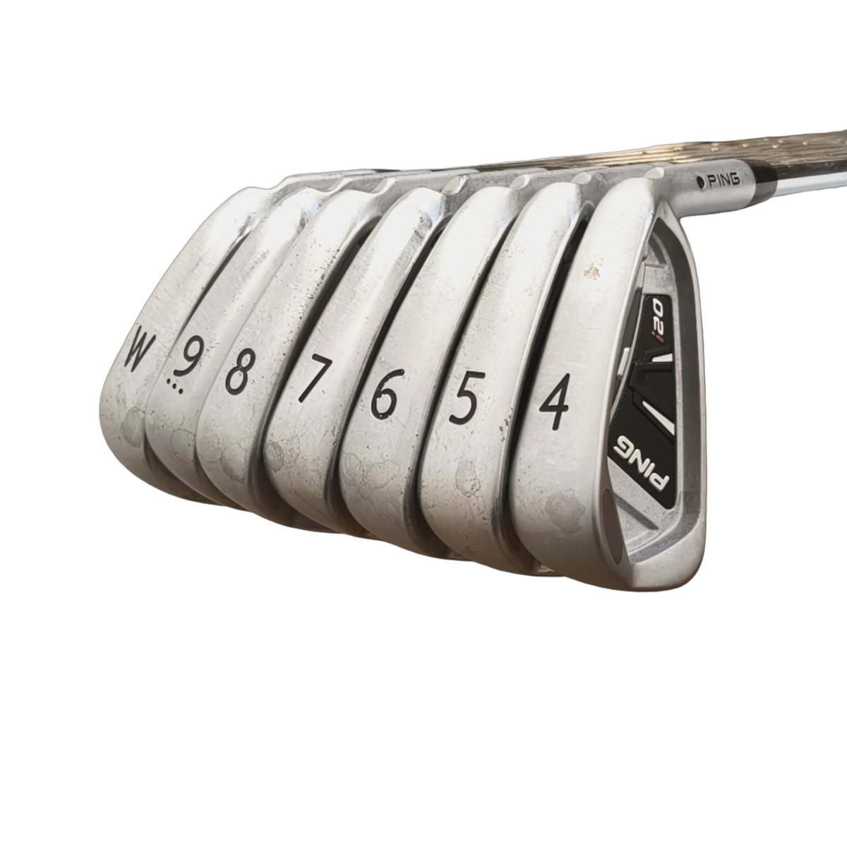 PING I20 Jernsæt / 4-PW / Flex Regular / Stål [model:birefnet-general] [bg:handrolled]
