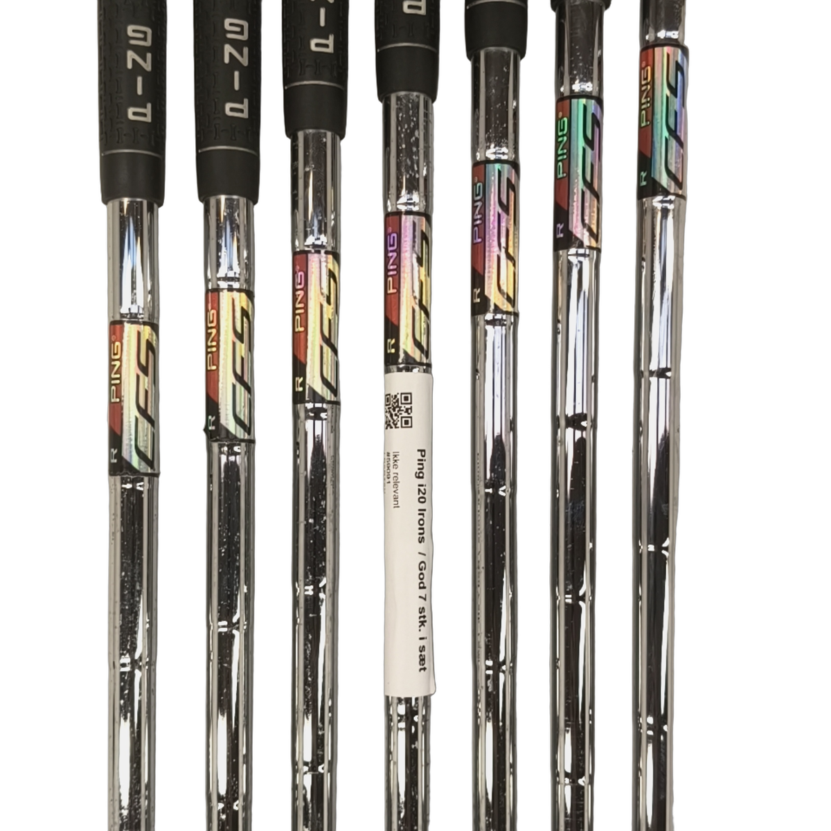 PING I20 Jernsæt / 4-PW / Flex Regular / Stål [model:birefnet-general] [bg:handrolled]