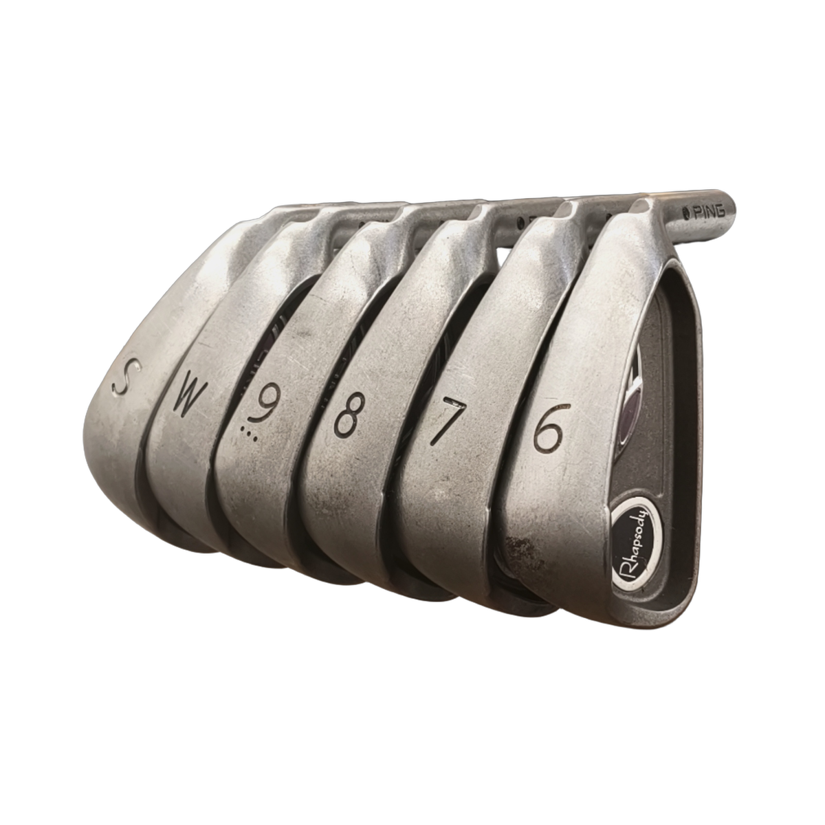 PING Rhapsody Jernsæt / 7-PW+SW / Flex Ladies / Grafit [model:birefnet-general] [bg:handrolled]