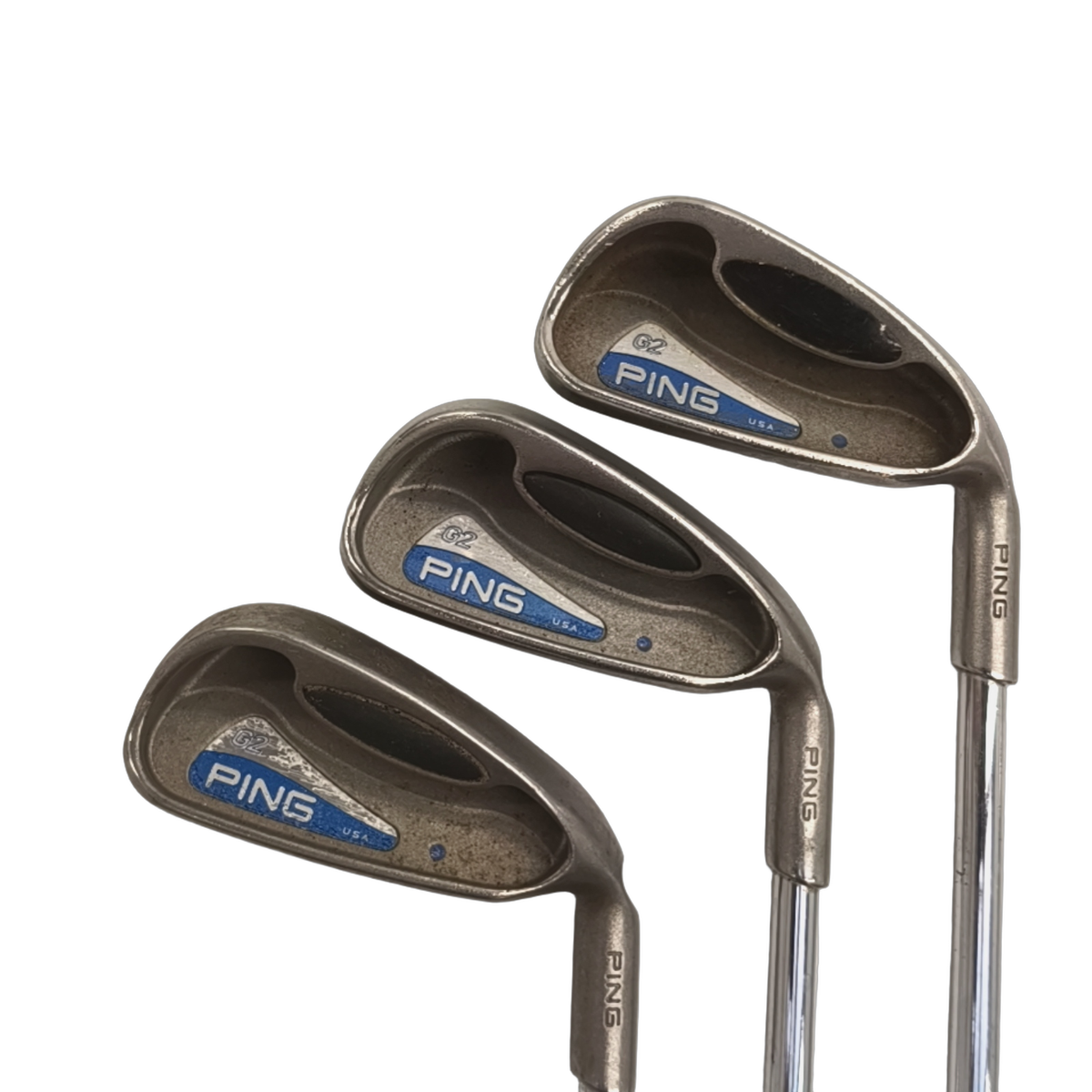 PING G2 Jernsæt / 3-PW+SW / Flex Regular / Stål [model:birefnet-general] [bg:handrolled]