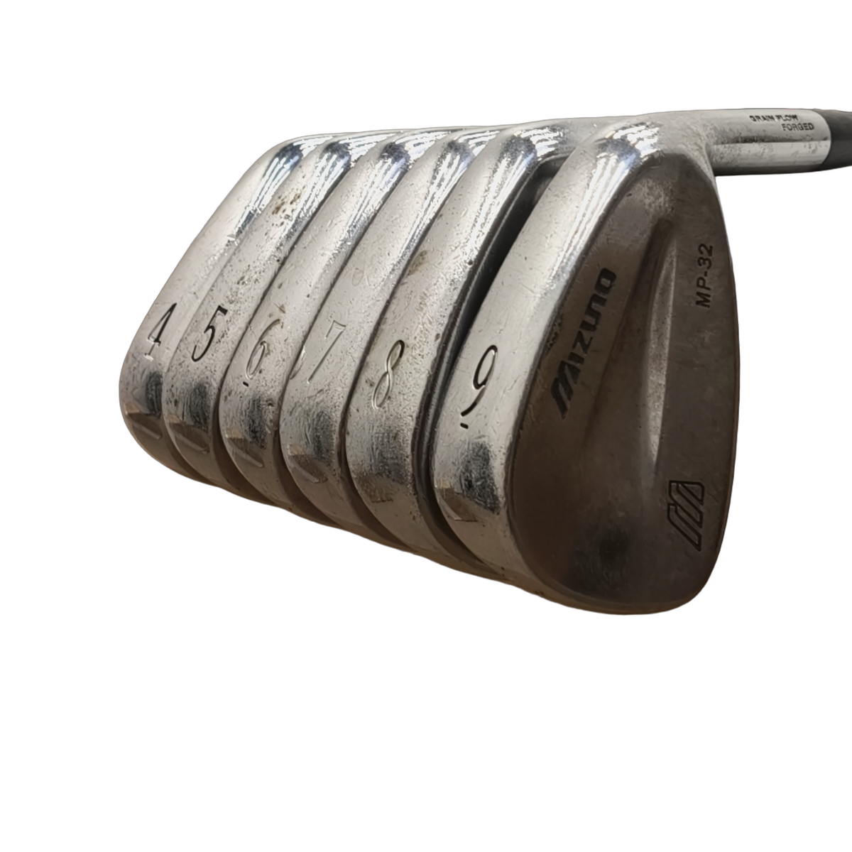 Mizuno MP-32 Jernsæt / 4-9i / Flex Regular / Stål [model:birefnet-general] [bg:handrolled]