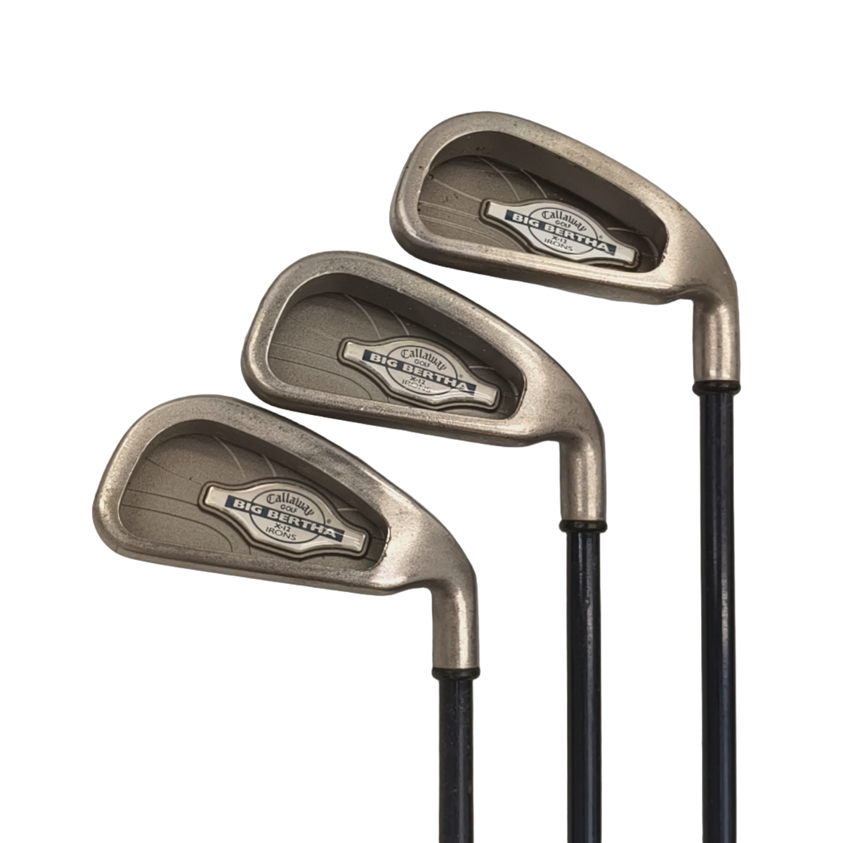 Callaway Big Bertha X-12 Jernsæt / 3-PW / Flex Regular / Grafit [model:birefnet-general] [bg:handrolled]