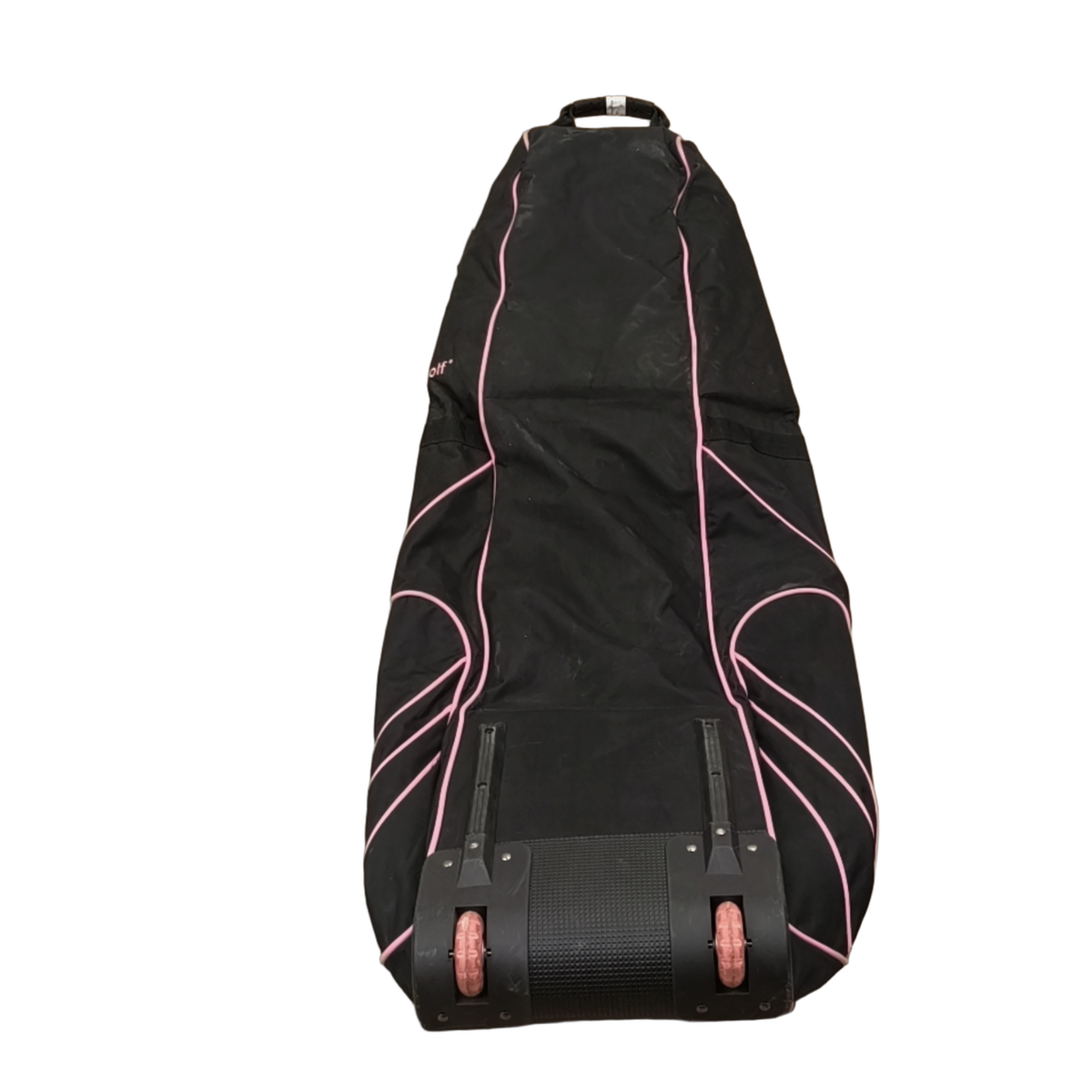Pink Ribbon Golf Rejsecover Golf Bag / 1-Rum / Sort [model:birefnet-general] [bg:handrolled]