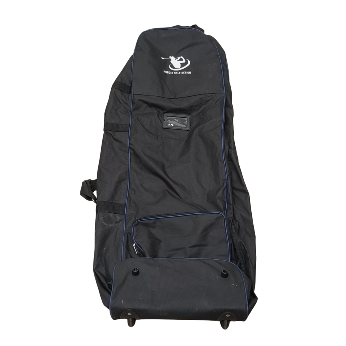 Nordic Golf Design Travel Cover Golf Bag / 1-Compartment / Black [model:birefnet-general] [bg:handrolled]