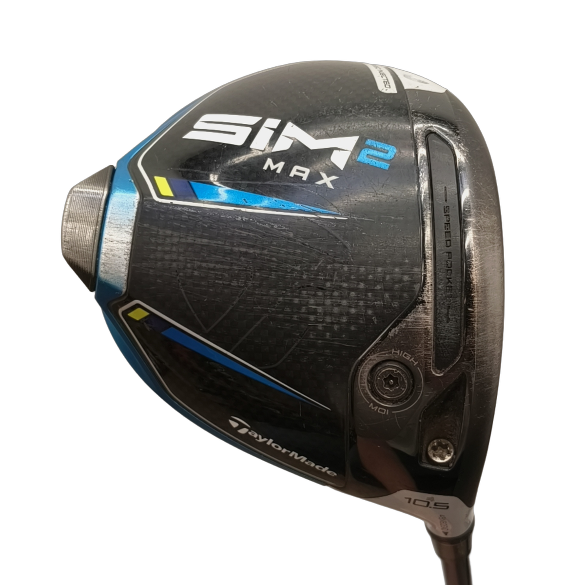 TaylorMade Sim 2 Max Driver / Flex Regular / Loft 10.5 [model:birefnet-general] [bg:handrolled]