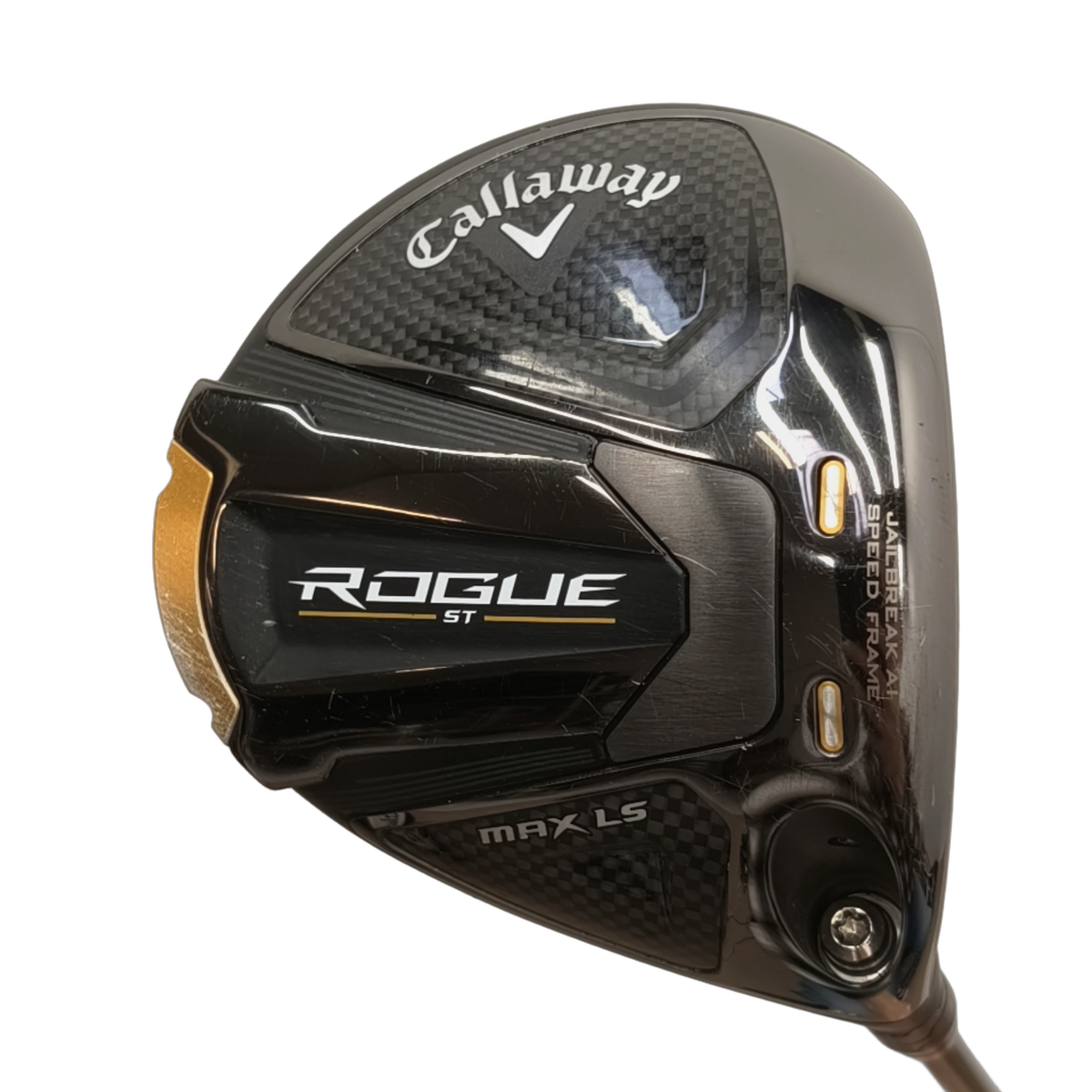 Callaway Rogue St Max LS Driver / Flex X-Stiff / Loft 9 [model:birefnet-general] [bg:handrolled]