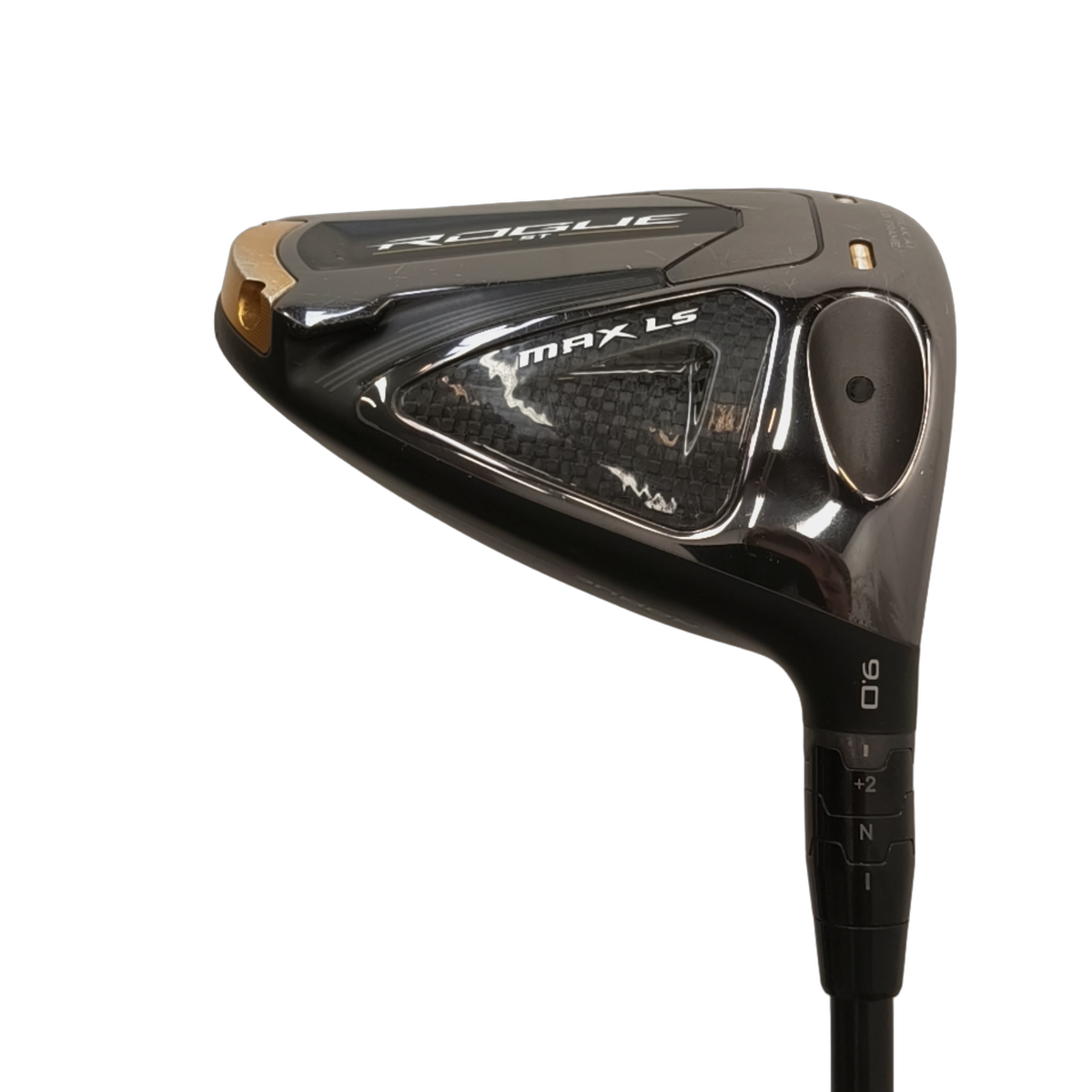 Callaway Rogue St Max LS Driver / Flex X-Stiff / Loft 9 [model:birefnet-general] [bg:handrolled]