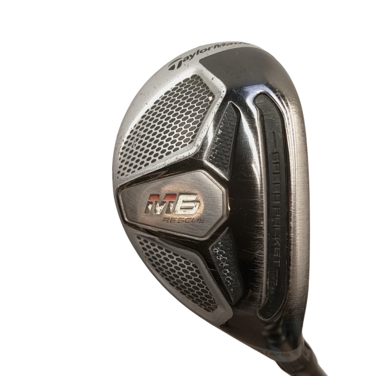 TaylorMade M6 Hybrid / Flex A-flex / #5/25 [model:birefnet-general] [bg:handrolled]