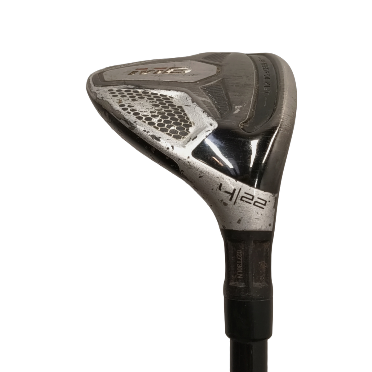 TaylorMade M6 Hybrid / Flex Regular / #4/22 [model:birefnet-general] [bg:handrolled]