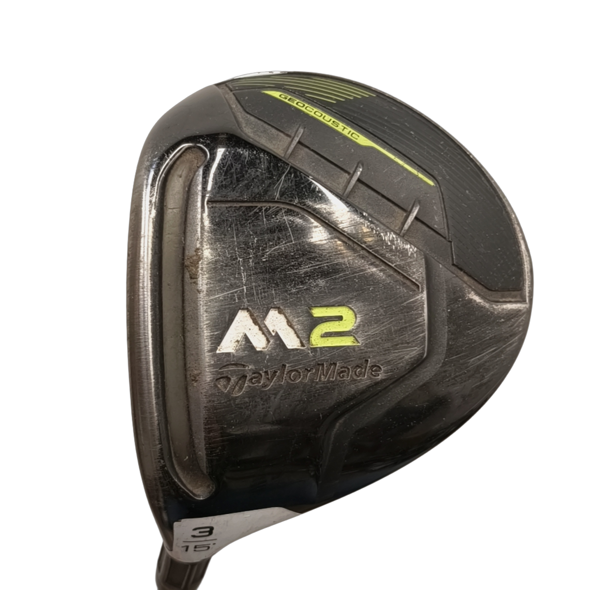 Venstre TaylorMade M2 2017 Fairway Wood / Flex Regular / #3/15 [model:birefnet-general] [bg:handrolled]