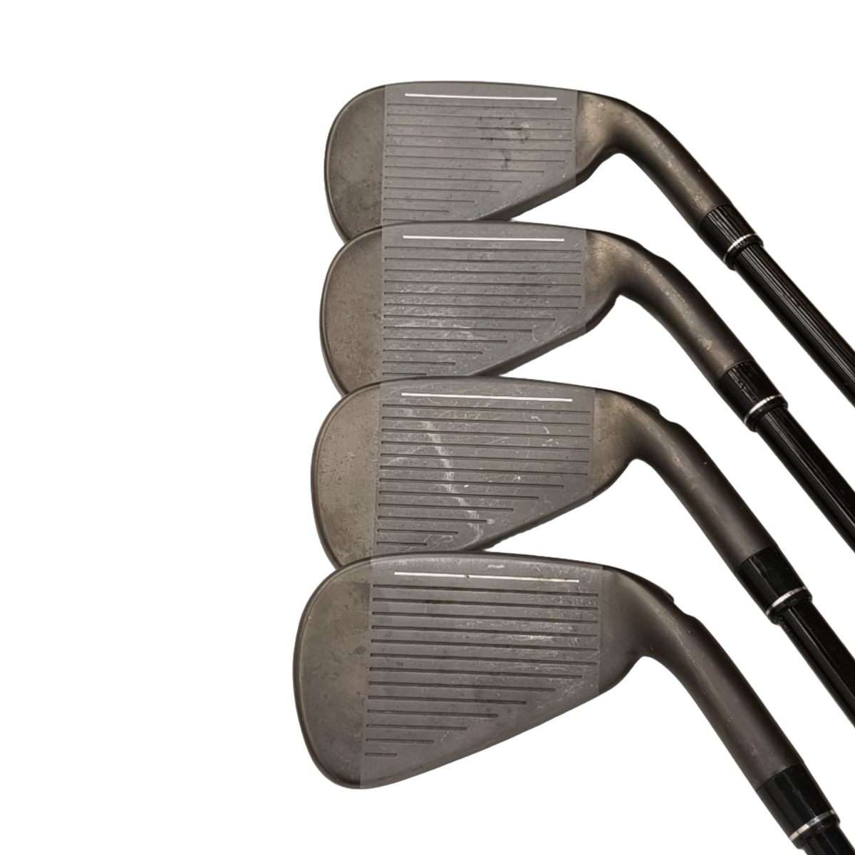 Venstre TaylorMade Speed Blade Jernsæt / 4-PW+SW / Flex Regular / Grafit [model:birefnet-general] [bg:handrolled]