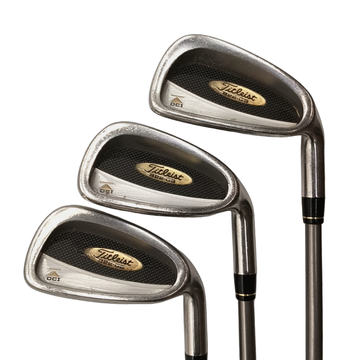 Titleist DCI 822 Jernsæt / 4-PW+SW / Flex Ladies / Grafit [model:birefnet-general] [bg:handrolled]
