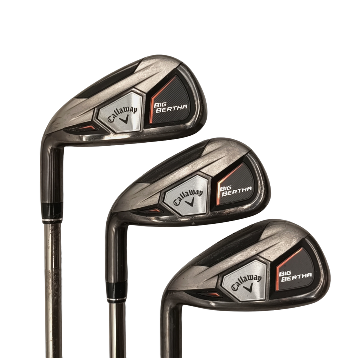 Venstre Callaway Big bertha 2019 Jernsæt / 5-PW / Flex Regular / Grafit [model:birefnet-general] [bg:handrolled]