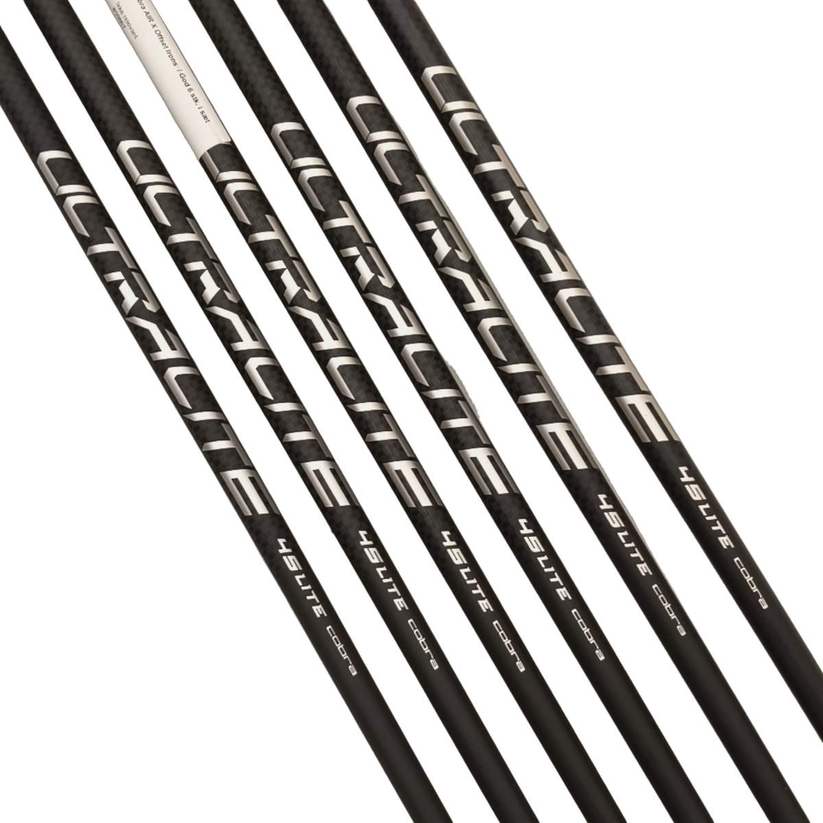 Cobra Air-X  Jernsæt / 5-PW / Flex A-flex / Grafit [model:birefnet-general] [bg:handrolled]