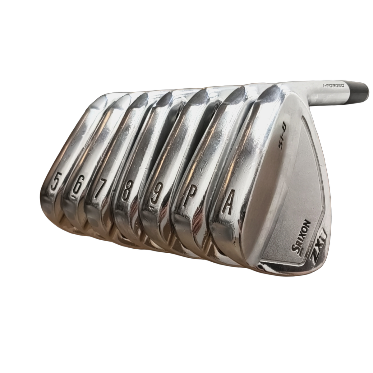 Srixon ZXi7 Jernsæt / 5-PW+AW / Flex Stiff / Stål [model:birefnet-general] [bg:handrolled]