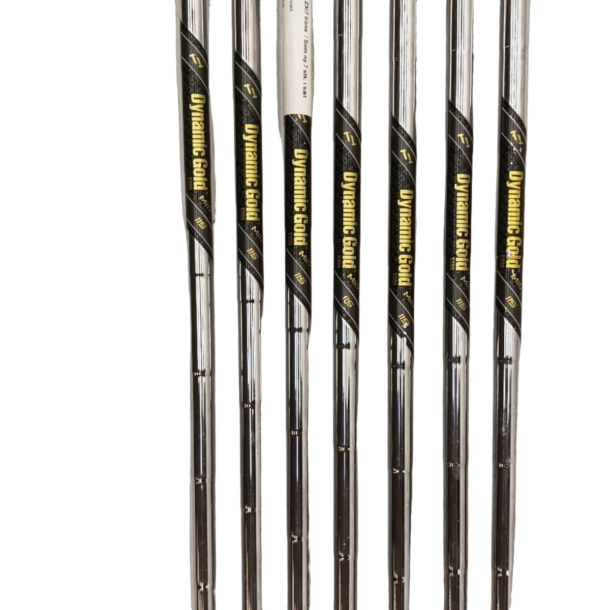 Srixon ZXi7 Jernsæt / 5-PW+AW / Flex Stiff / Stål [model:birefnet-general] [bg:handrolled]