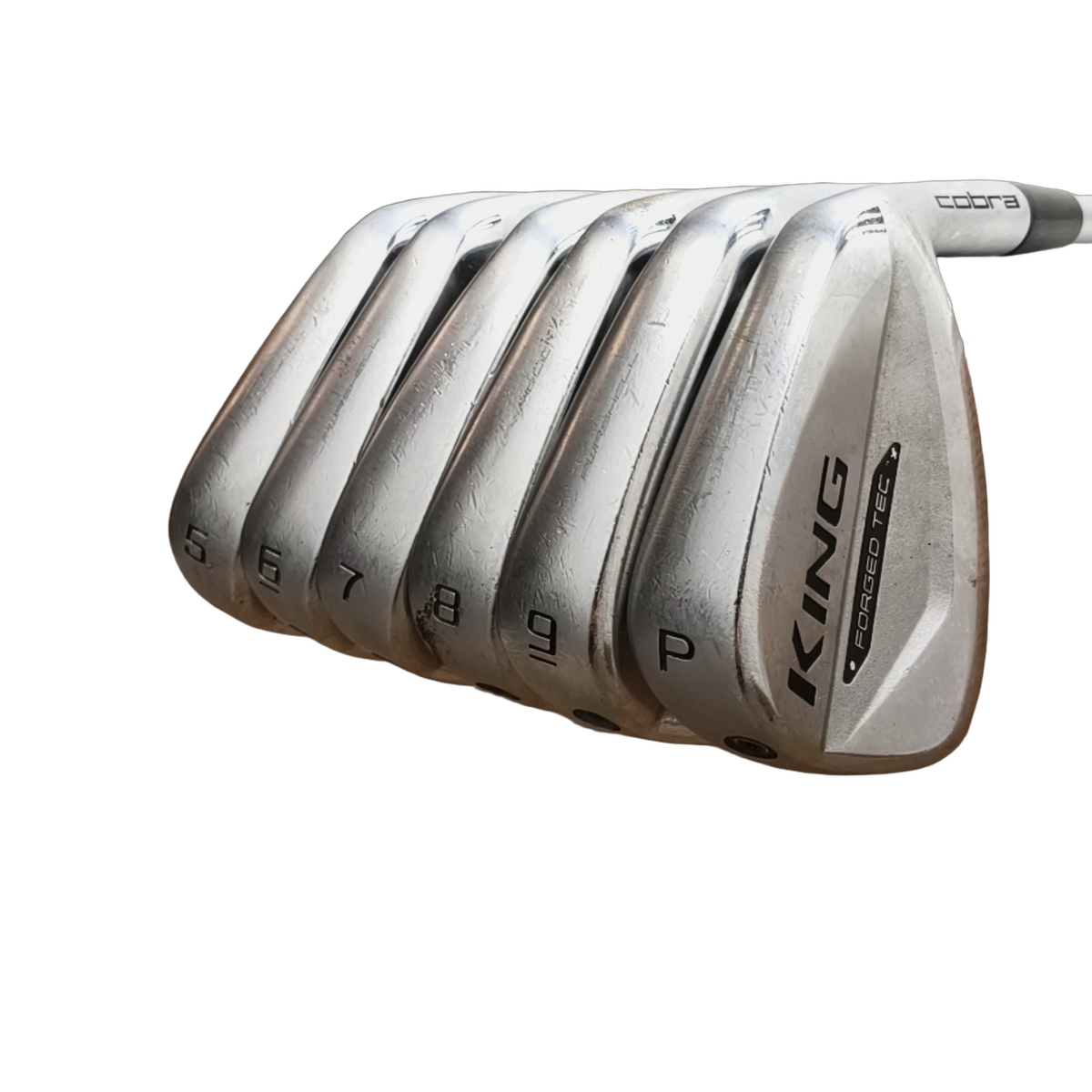 Cobra King Forged Tec Jernsæt / 5-PW / Flex Stiff / Stål [model:birefnet-general] [bg:handrolled]