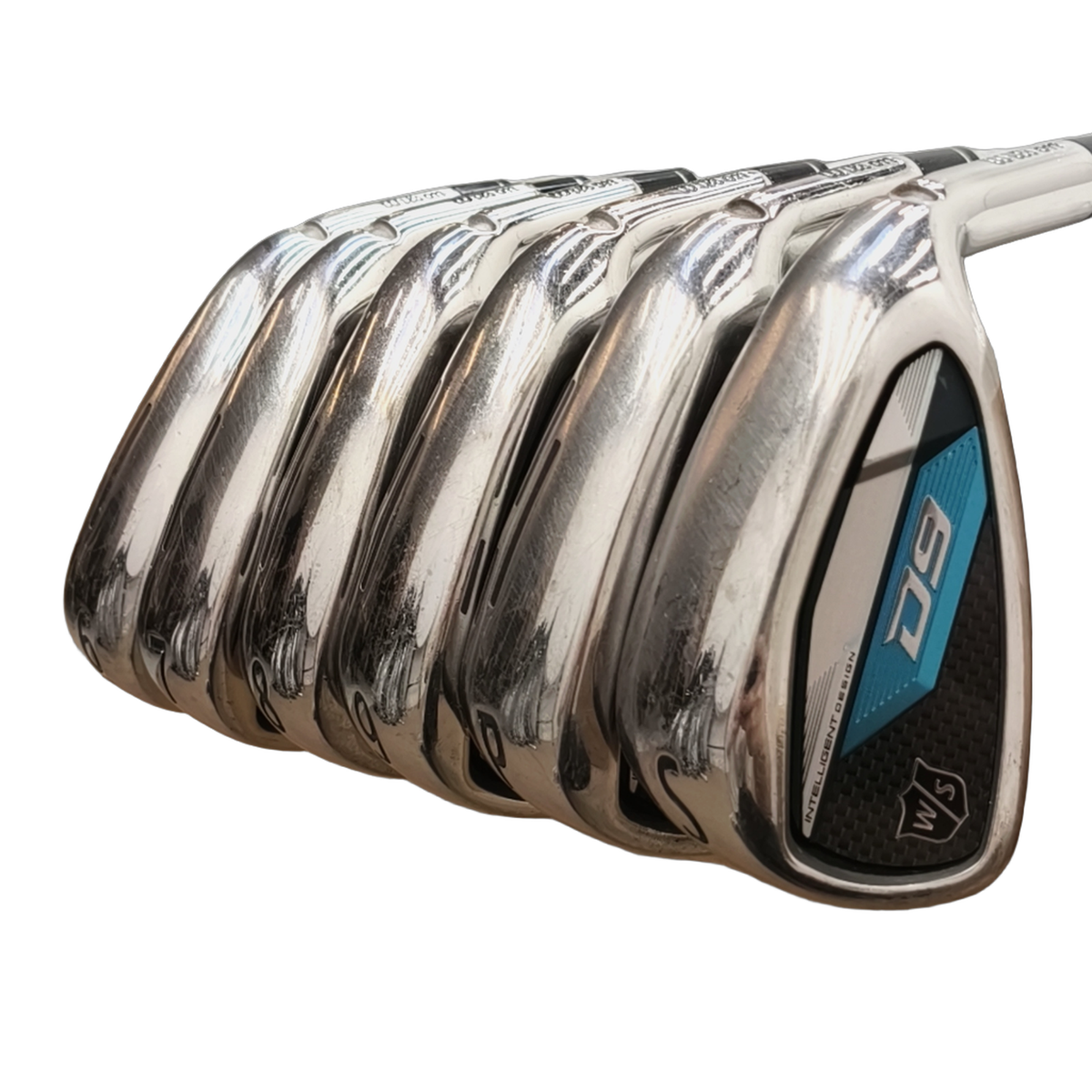 Wilson Staff D9 Jernsæt / 6-PW+SW / Flex Ladies / Grafit [model:birefnet-general] [bg:handrolled]