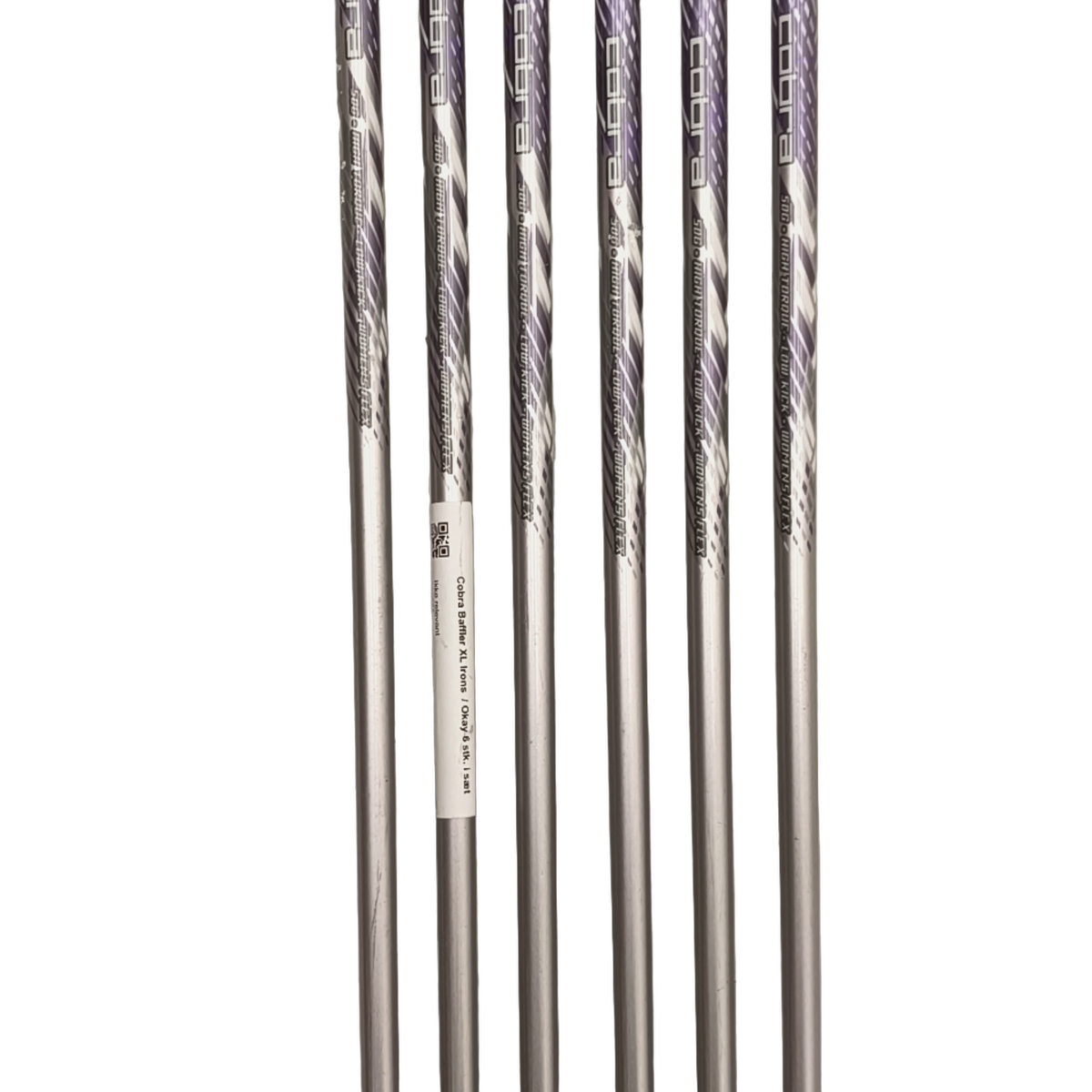 Venstre Cobra Baffler XL Jernsæt / 6-PW+SW / Flex Ladies / Grafit [model:birefnet-general] [bg:handrolled]