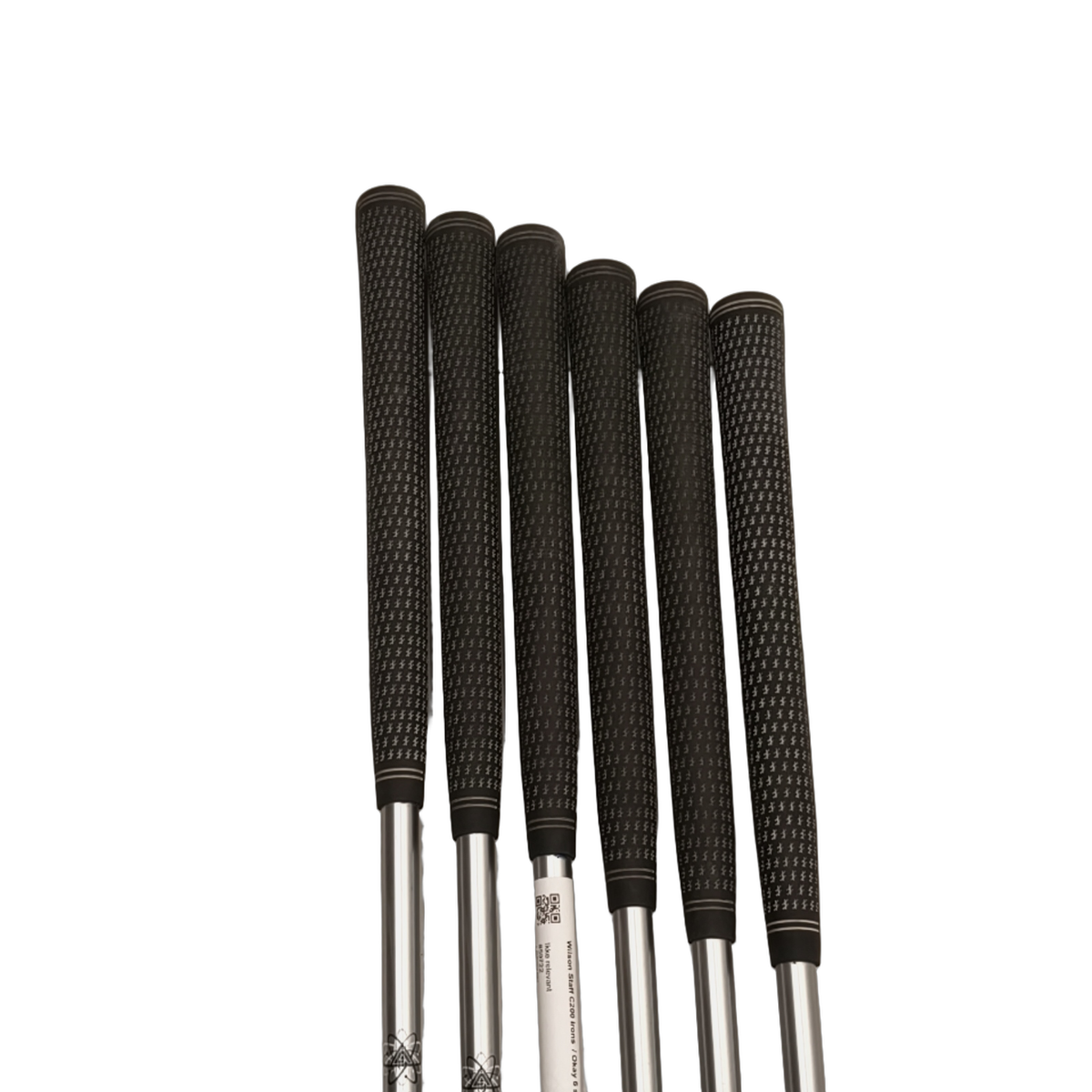 Venstre Wilson Staff C200 Jernsæt / 5-PW / Flex Regular / Grafit [model:birefnet-general] [bg:handrolled]