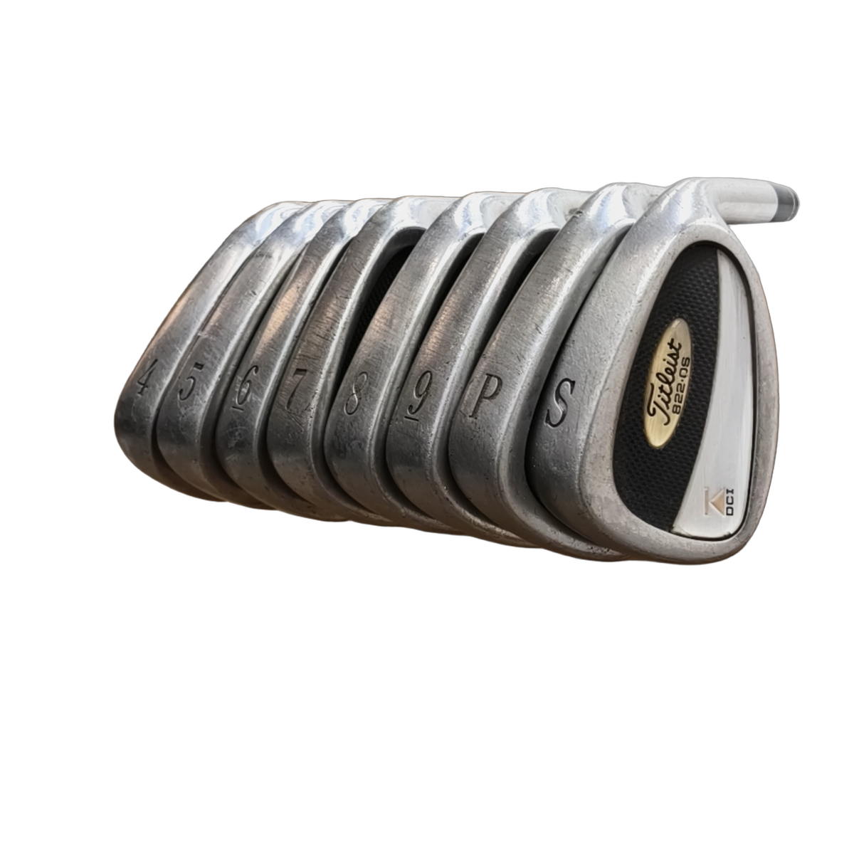 Titleist DCI 822 Jernsæt / 4-PW+SW / Flex Regular / Stål [model:birefnet-general] [bg:handrolled]
