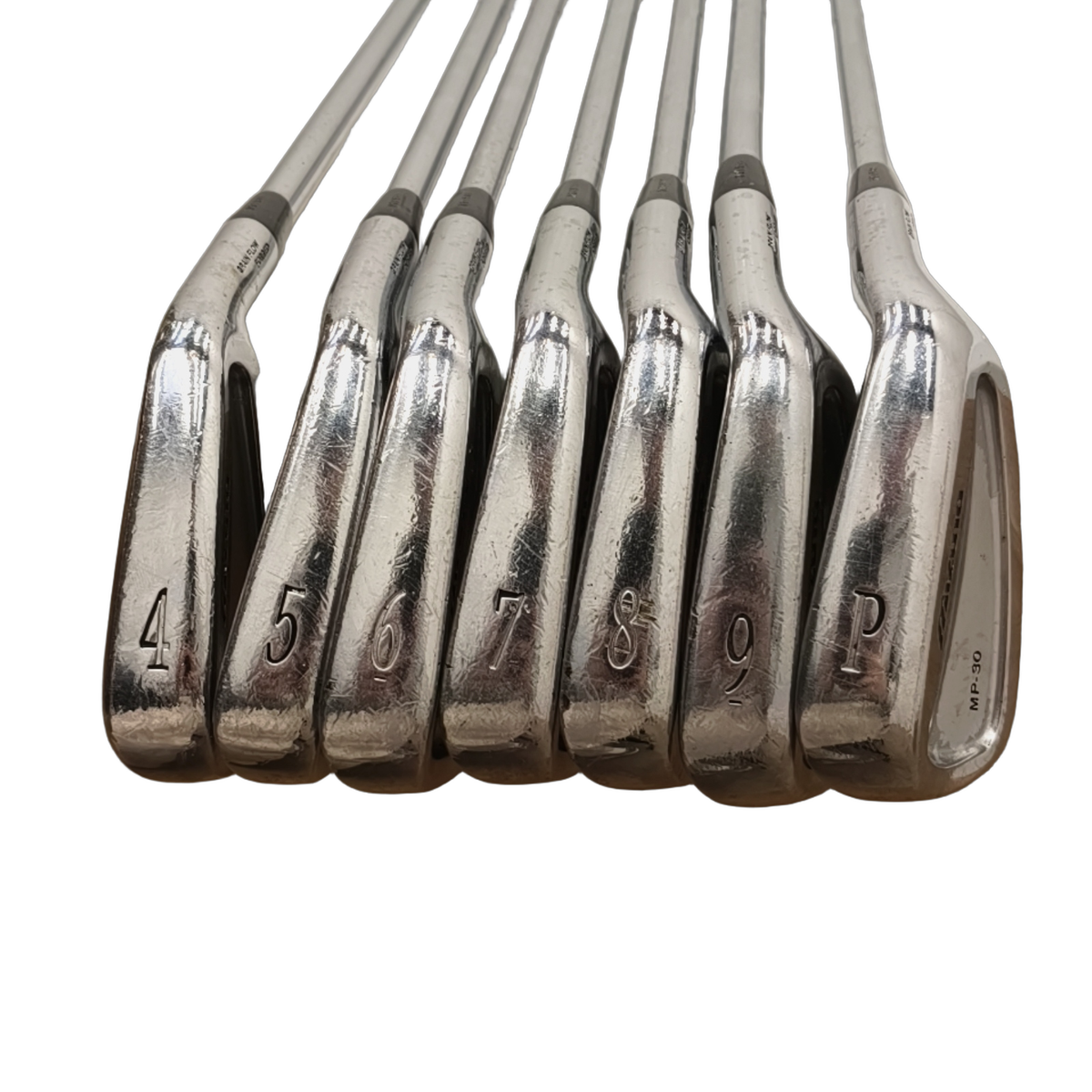 Mizuno MP-30 Jernsæt / 3-PW / Flex Stiff / Stål [model:birefnet-general] [bg:handrolled]