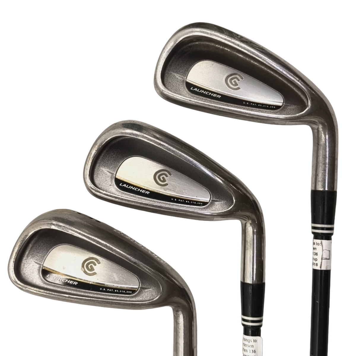 Cleveland Launcher Jernsæt / 4-PW / Flex Regular / Grafit [model:birefnet-general] [bg:handrolled]