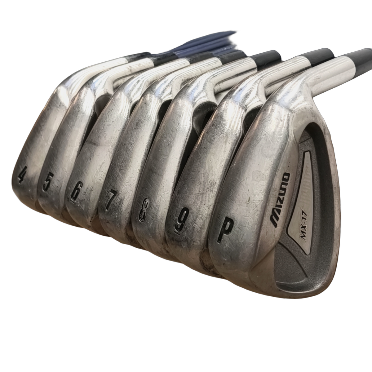Mizuno MX-17 Jernsæt / 4-PW / Flex Regular / Grafit [model:birefnet-general] [bg:handrolled]