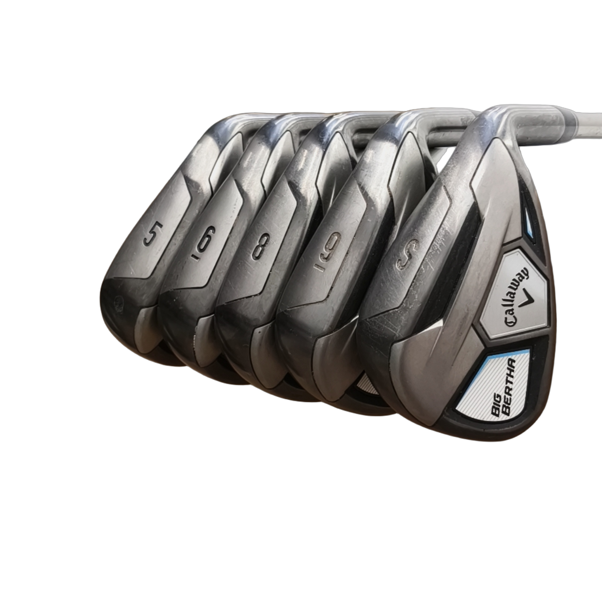 Callaway Big Bertha Jernsæt / 5-9i+SW / Flex Ladies / Grafit [model:birefnet-general] [bg:handrolled]