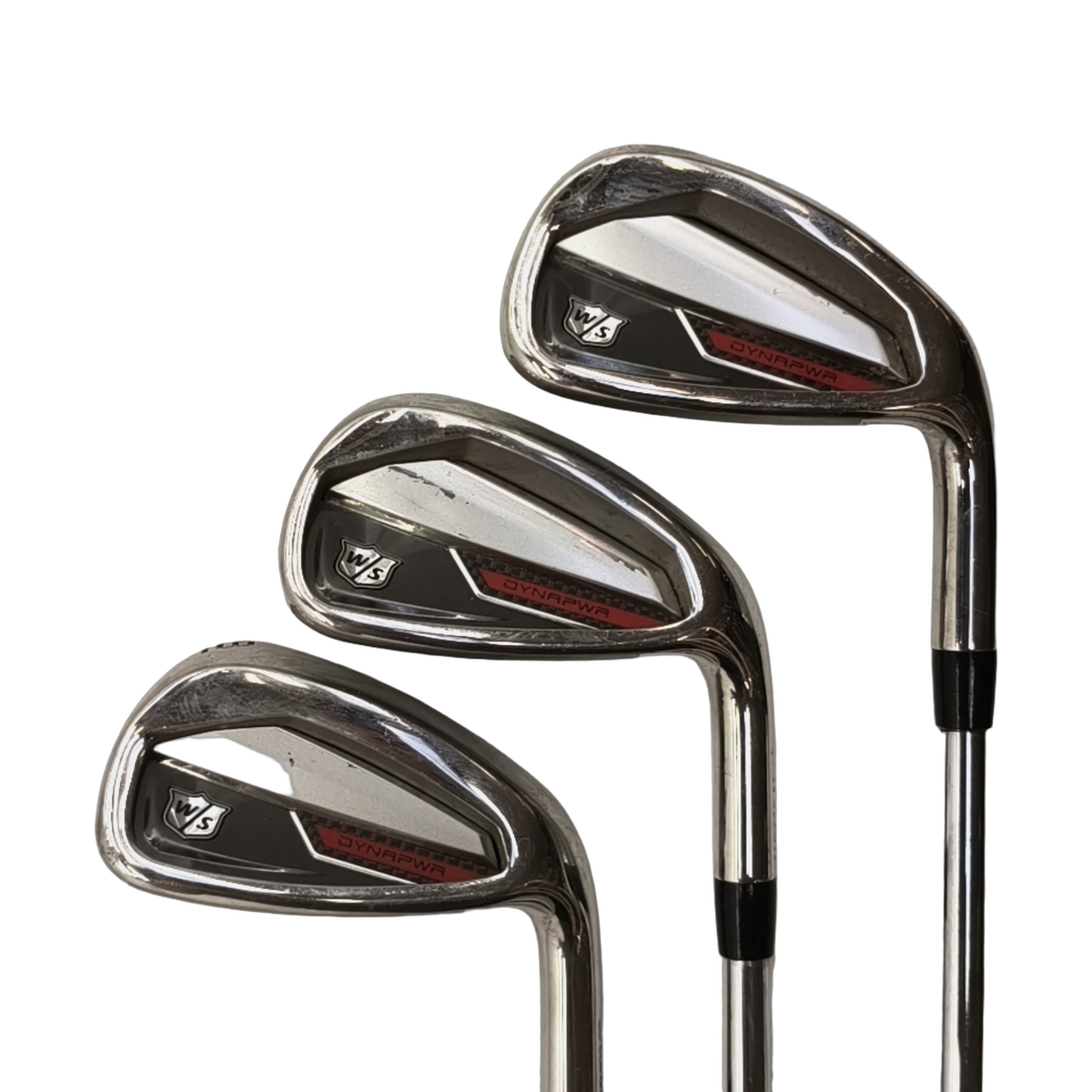 Wilson DynaPWR Jernsæt / 5-PW+GW / Flex Stiff / Stål [model:birefnet-general] [bg:handrolled]