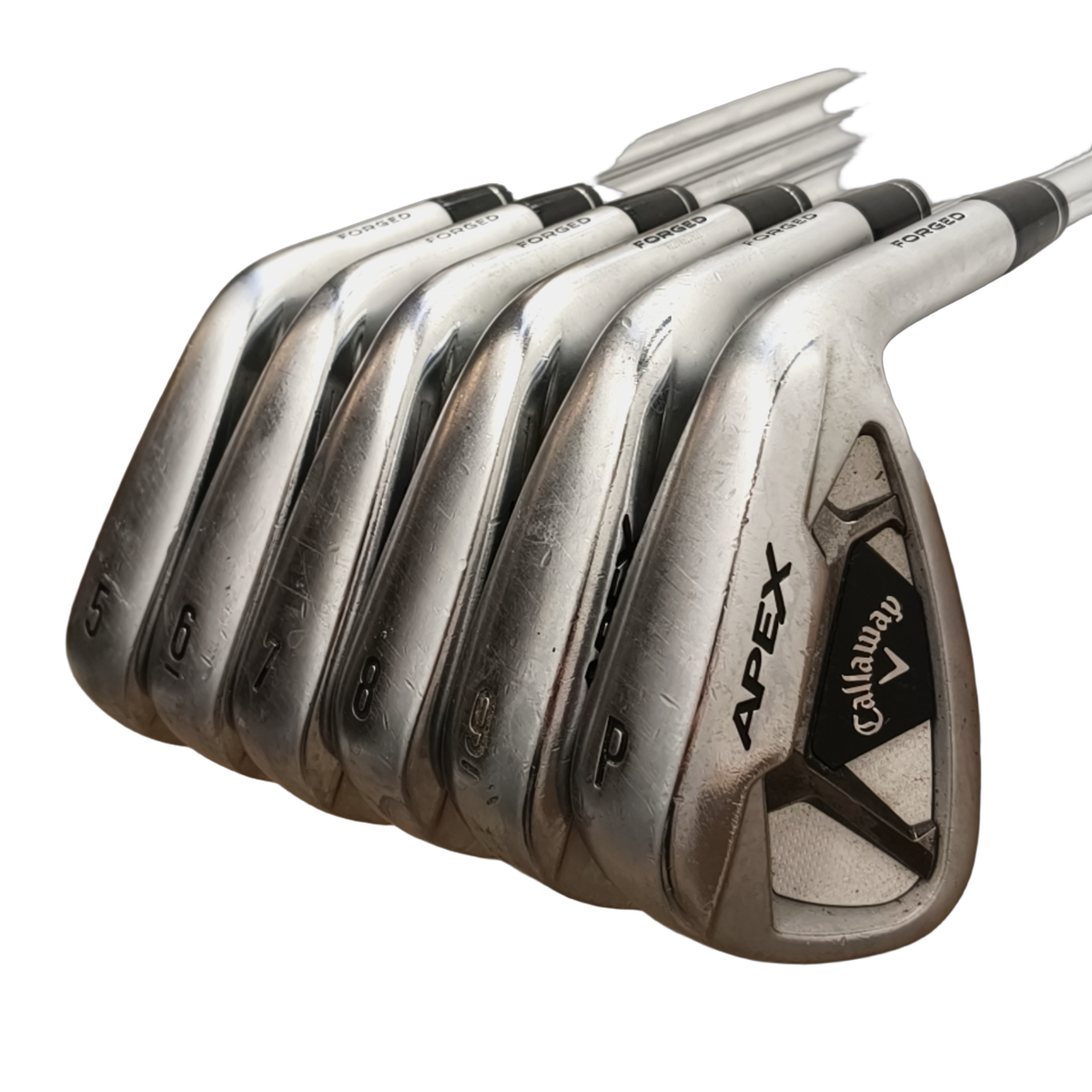 Callaway Apex Forged Jernsæt / 5-PW / Flex Stiff / Stål [model:birefnet-general] [bg:handrolled]