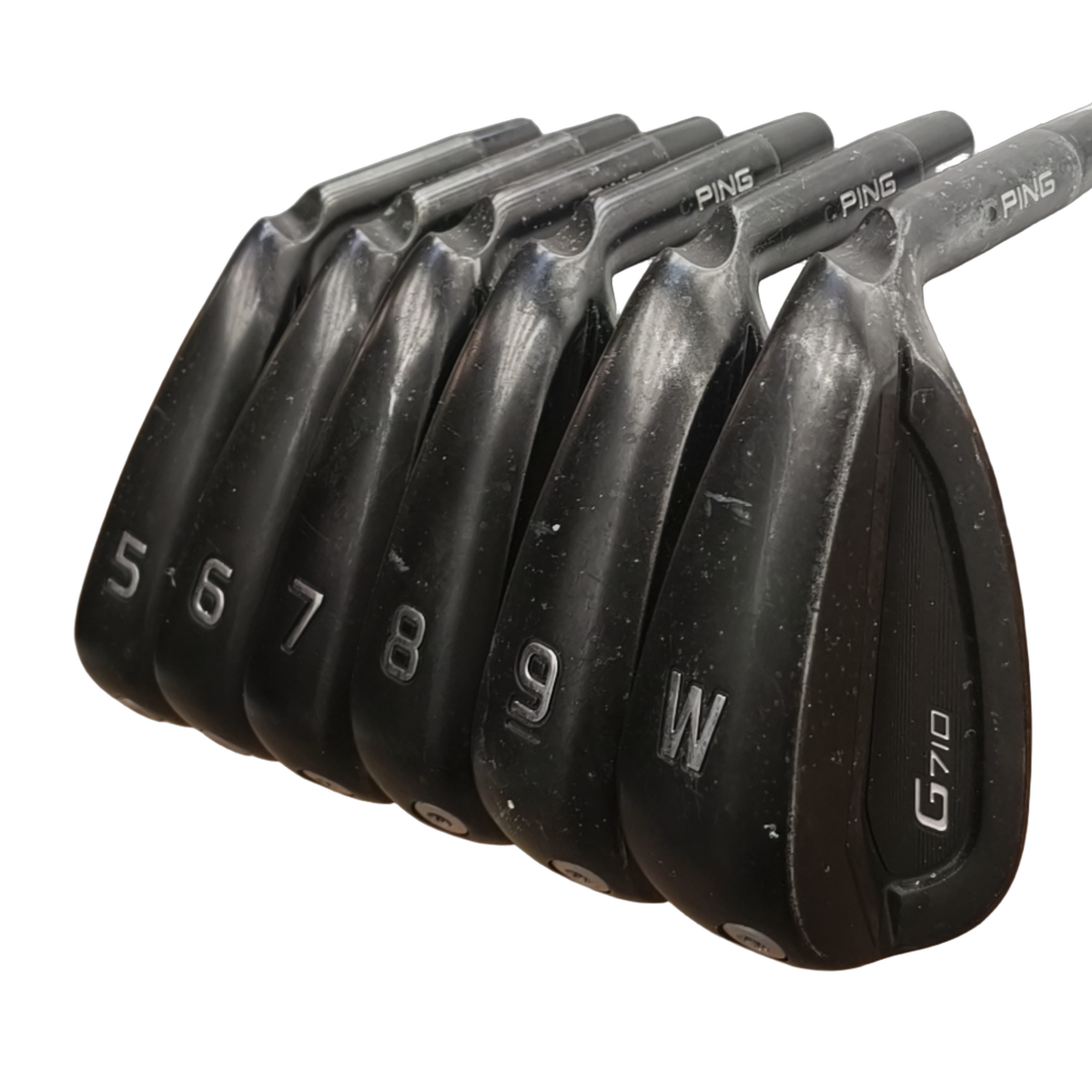 PING G710 Jernsæt / 5-PW / Flex Regular / Stål [model:birefnet-general] [bg:handrolled]
