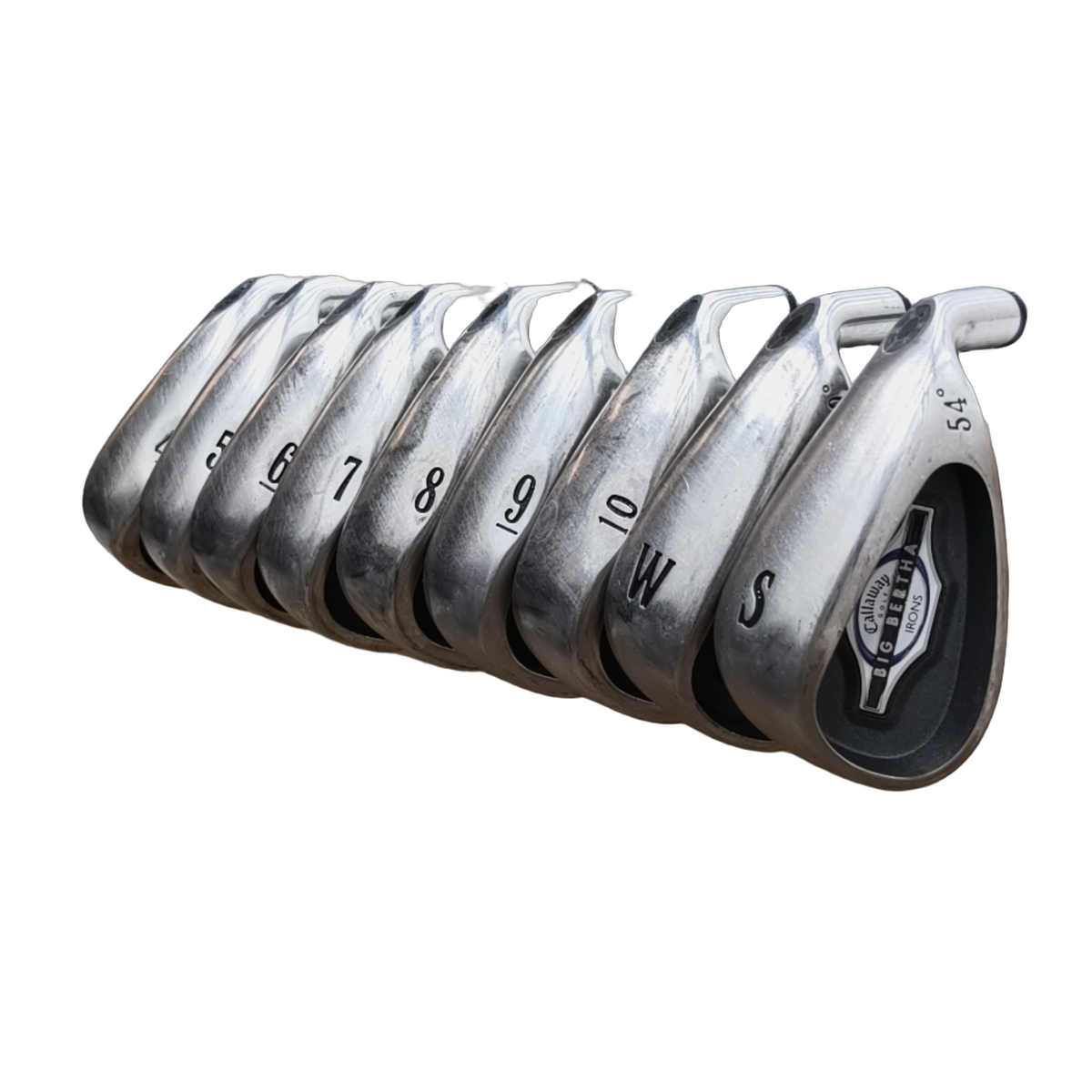 Callaway Big Bertha Jernsæt / 4-PW+GW+SW / Flex Ladies / Grafit [model:birefnet-general] [bg:handrolled]