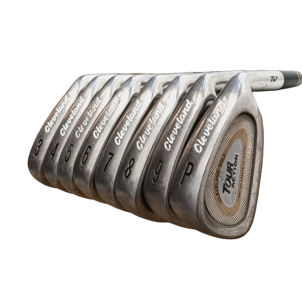 Cleveland TA5 Jernsæt / 3-PW / Flex Regular / Stål [model:birefnet-general] [bg:handrolled]