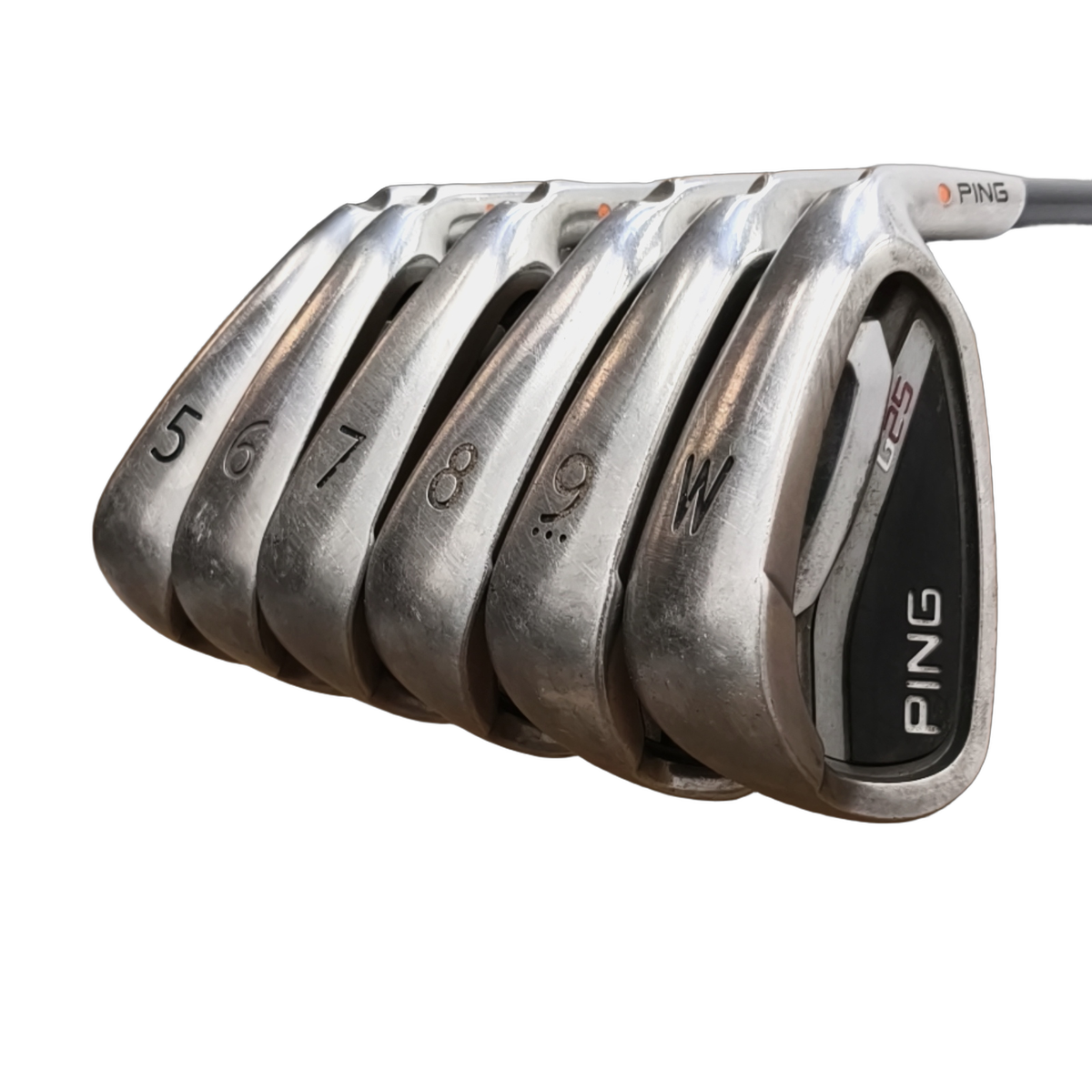 PING G25 Jernsæt / 5-PW / Flex A-flex / Grafit [model:birefnet-general] [bg:handrolled]