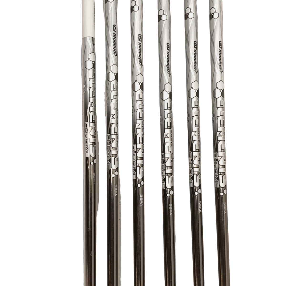 Wilson D200 Jernsæt / 7-PW+GW+SW / Flex A-flex / Grafit [model:birefnet-general] [bg:handrolled]