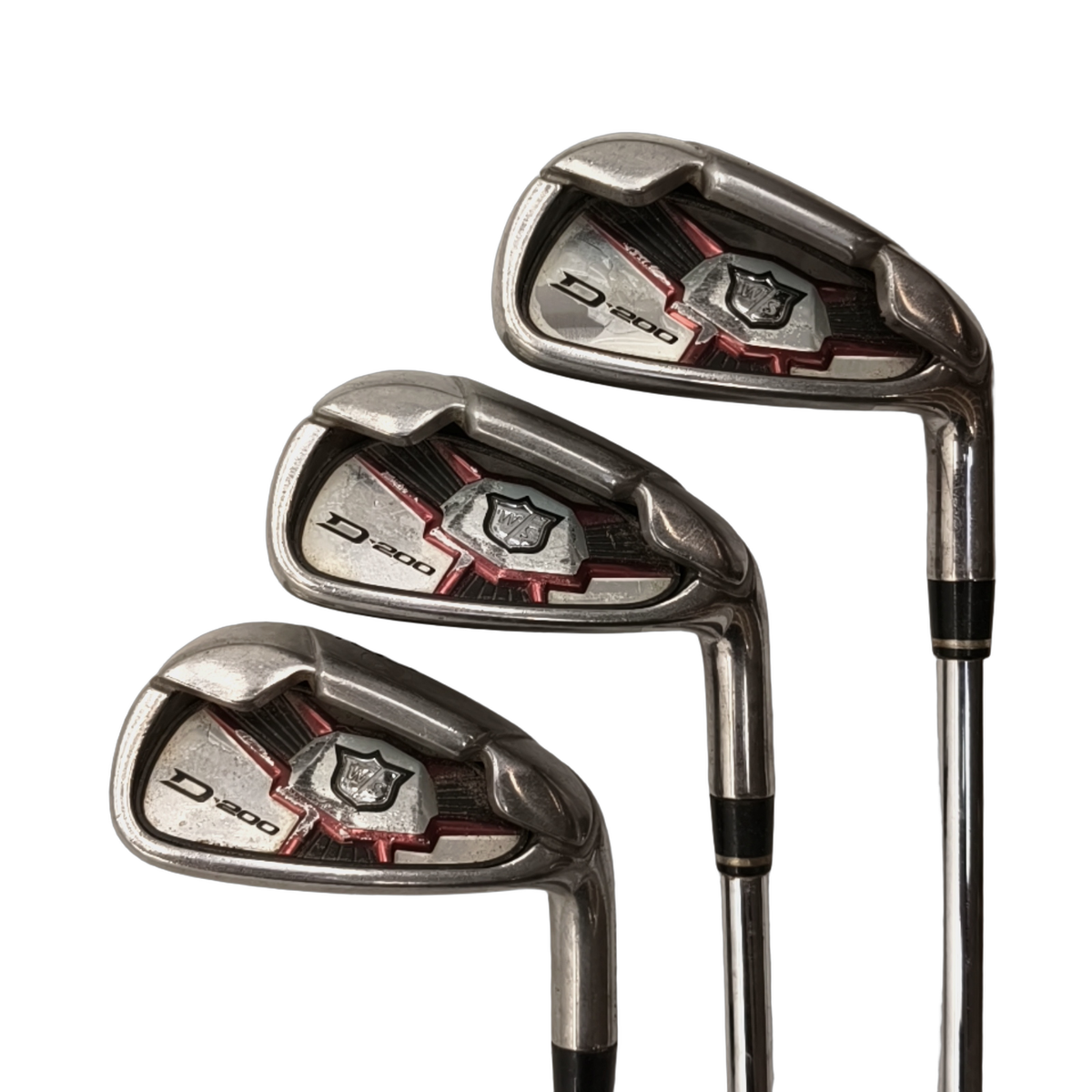 Wilson Staff D200 Jernsæt / 6-PW / Flex Uniflex / Stål [model:birefnet-general] [bg:handrolled]