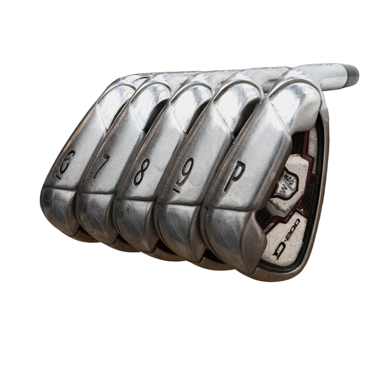 Wilson Staff D200 Jernsæt / 6-PW / Flex Uniflex / Stål [model:birefnet-general] [bg:handrolled]