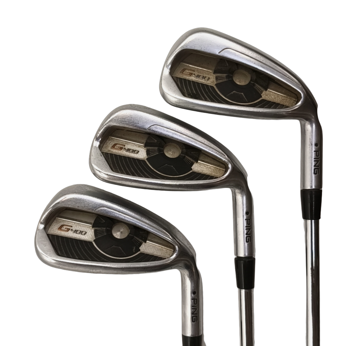 PING G400 Jernsæt / 6-PW+GW+SW / Flex A-flex / Stål [model:birefnet-general] [bg:handrolled]