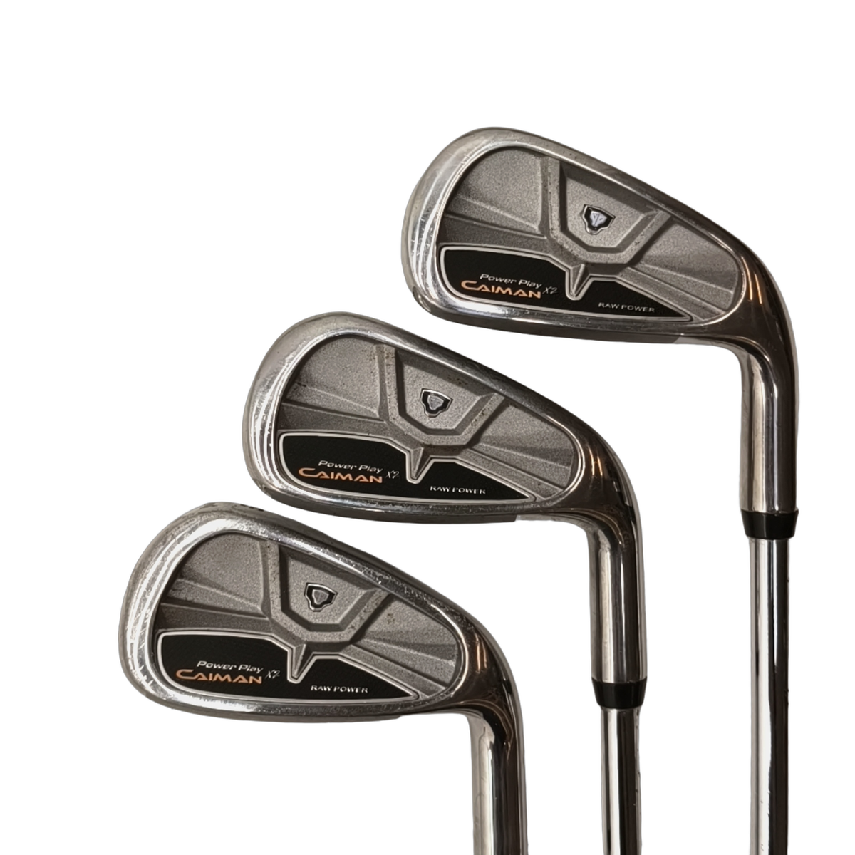 Power Play Caiman Jernsæt / 4-PW / Flex Stiff / Stål [model:birefnet-general] [bg:handrolled]