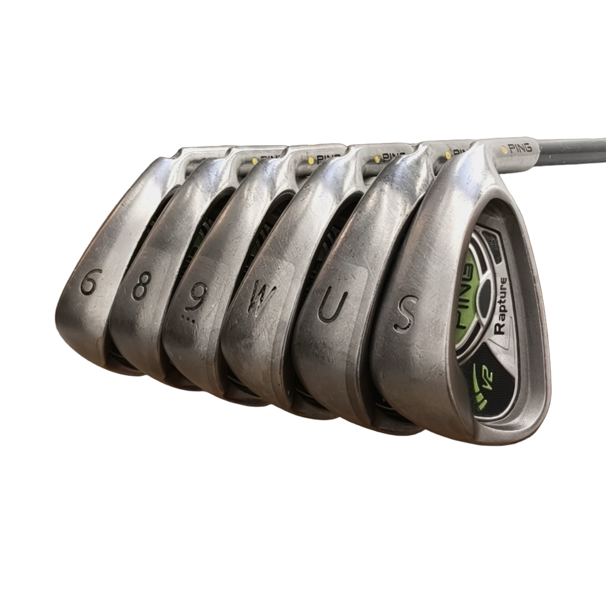 PING Rapture V2 Jernsæt / 6i+8-PW+GW+SW / Flex Regular / Grafit [model:birefnet-general] [bg:handrolled]