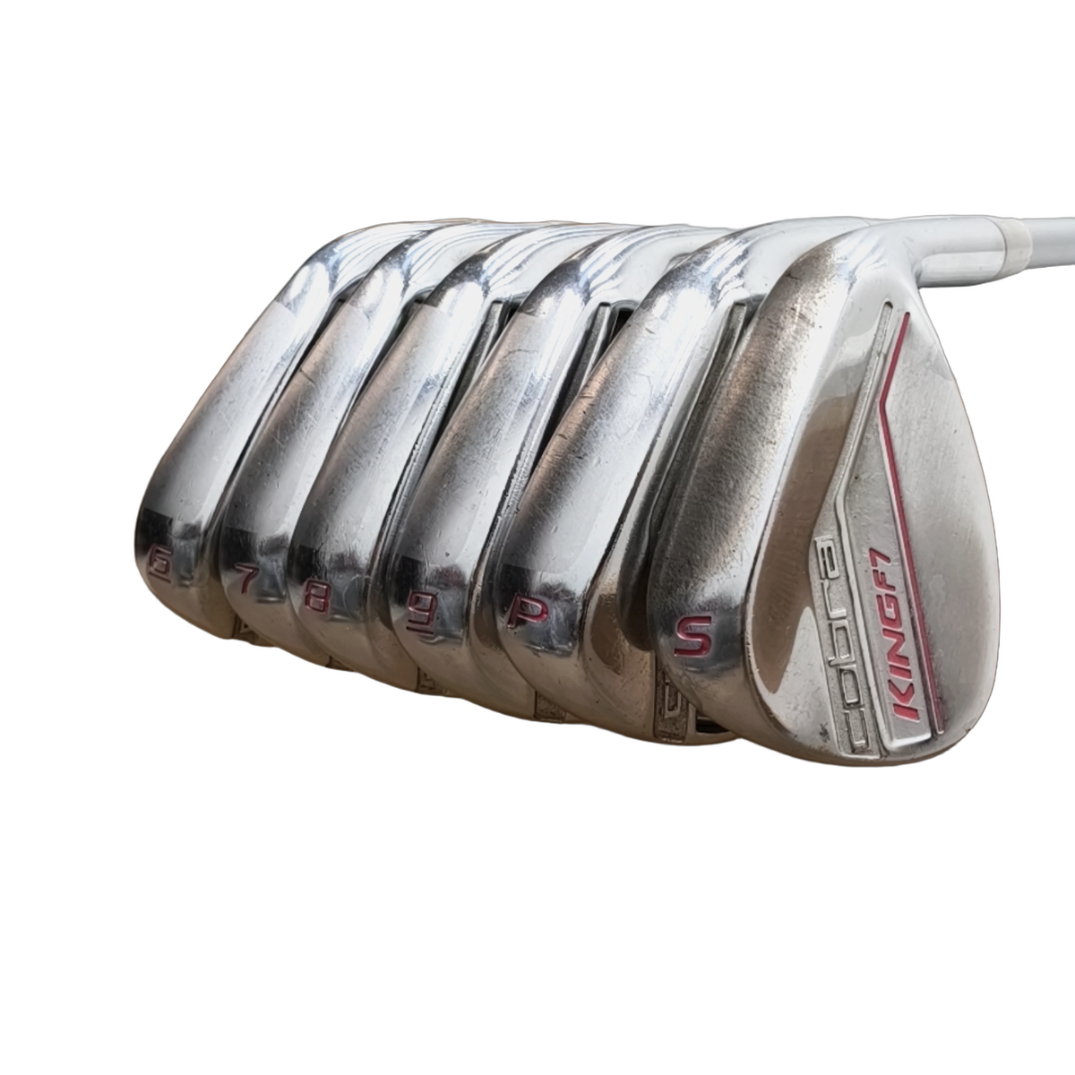 Cobra King F7 Jernsæt / 6-PW+SW / Flex Ladies / Grafit [model:birefnet-general] [bg:handrolled]