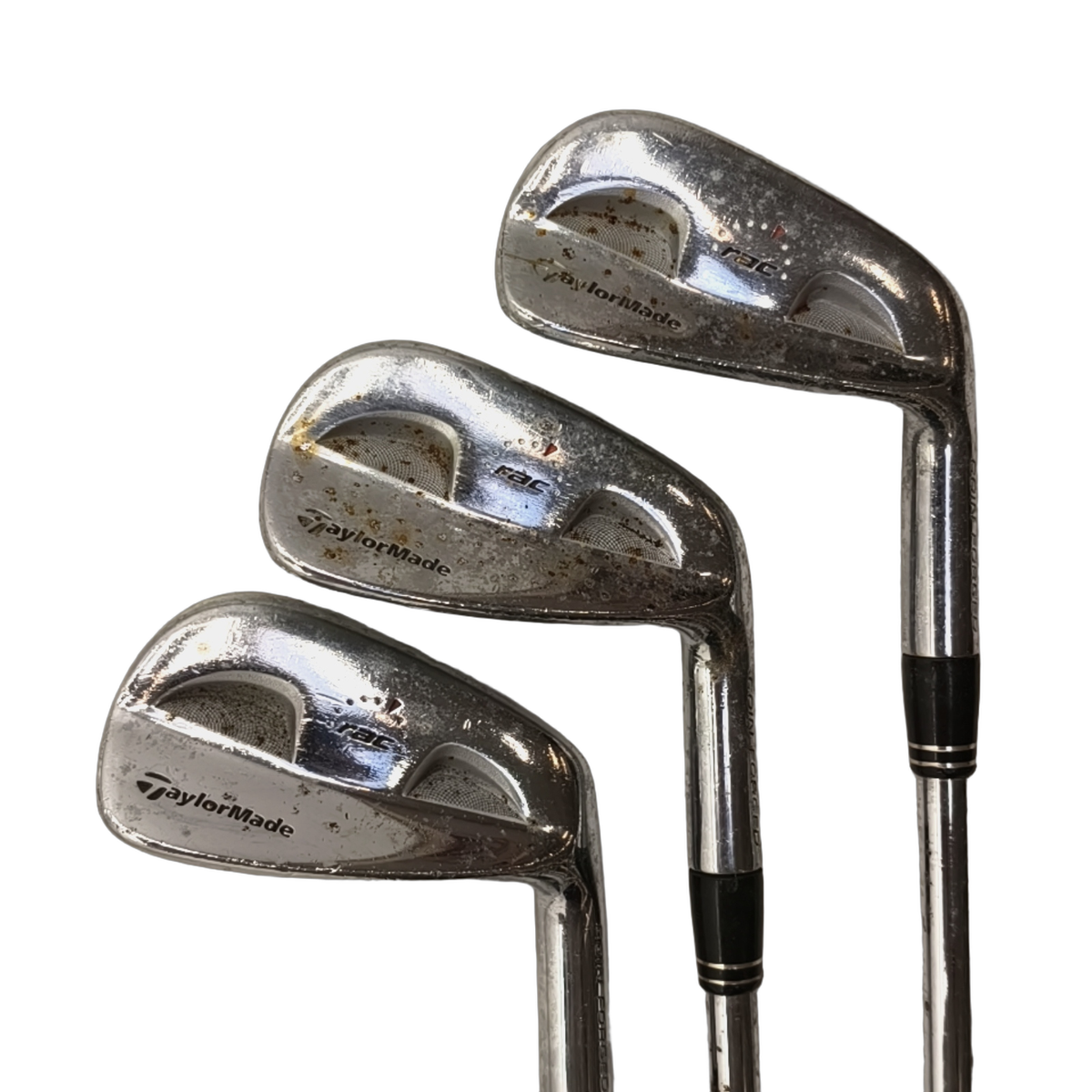 TaylorMade RAC Jernsæt / 3-PW / Flex Stiff / Stål [model:birefnet-general] [bg:handrolled]