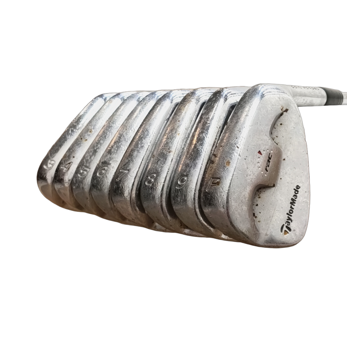 TaylorMade RAC Jernsæt / 3-PW / Flex Stiff / Stål [model:birefnet-general] [bg:handrolled]