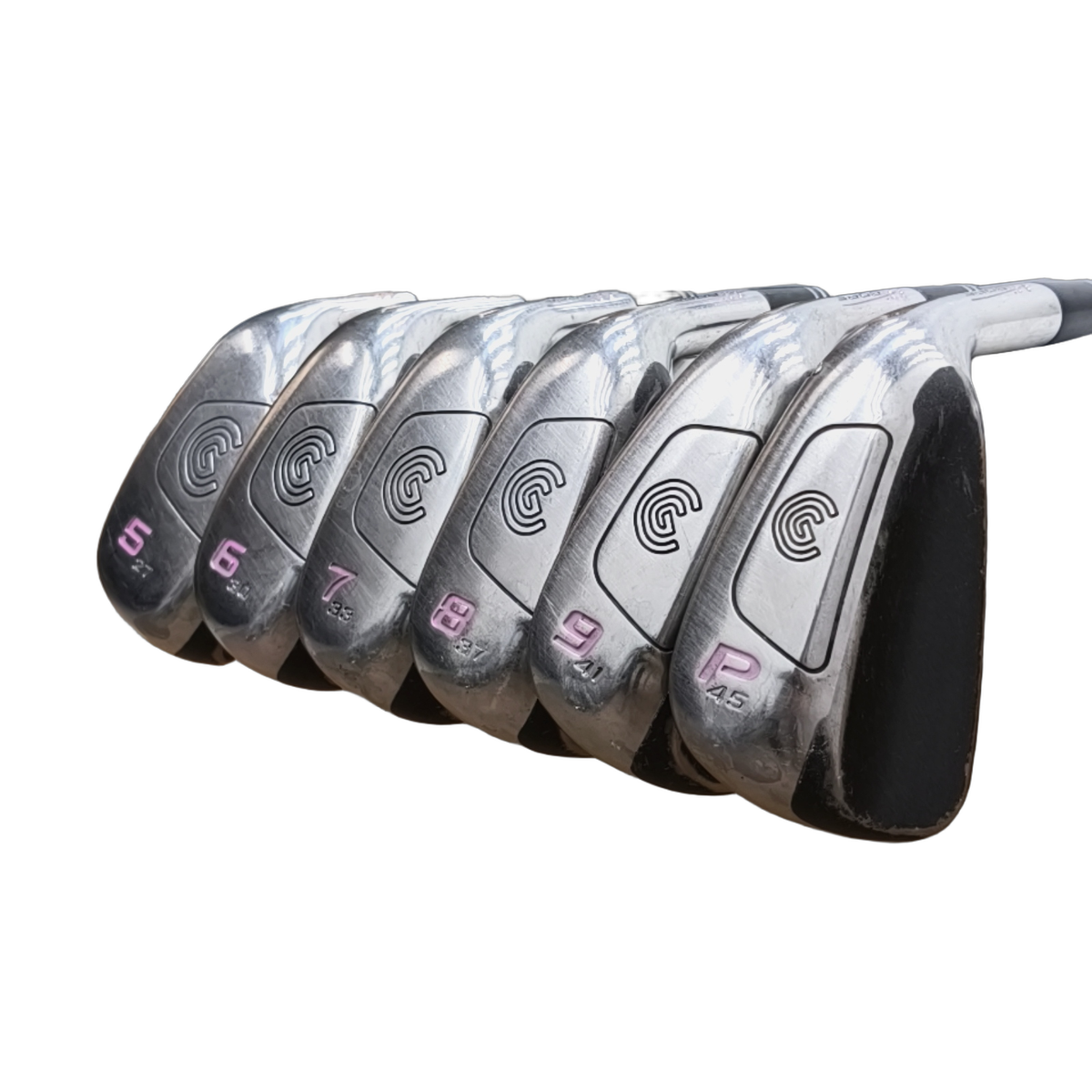 Cleveland HI-Bore Jernsæt / 5-PW / Flex Ladies / Grafit [model:birefnet-general] [bg:handrolled]