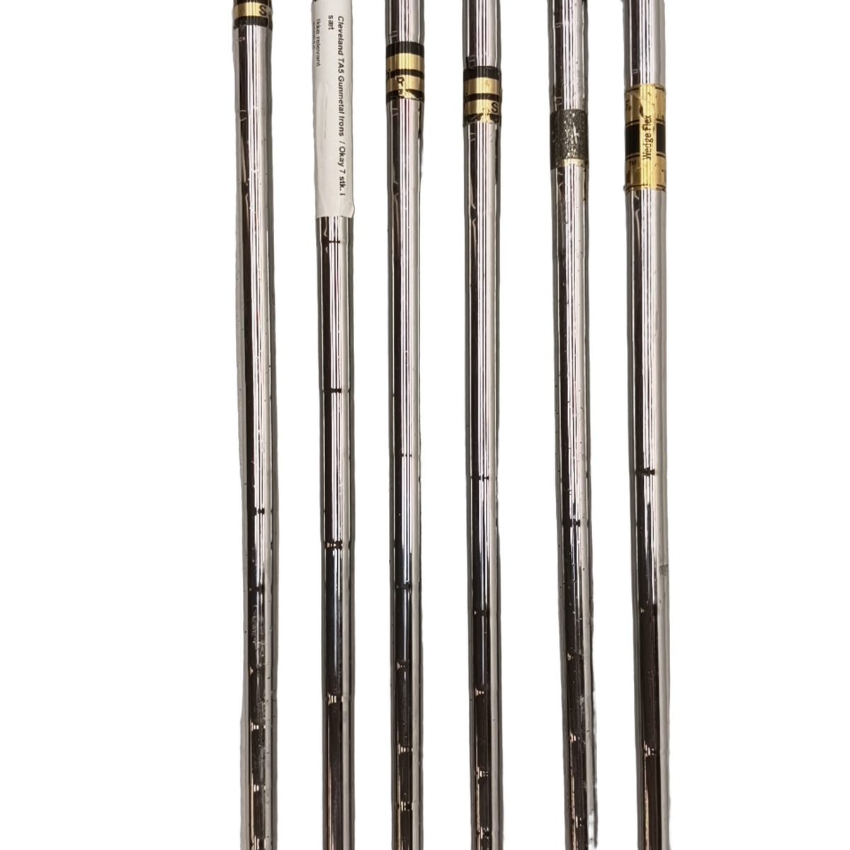 Cleveland TA5 Jernsæt / 6-PW+SW / Flex Regular / Stål [model:birefnet-general] [bg:handrolled]