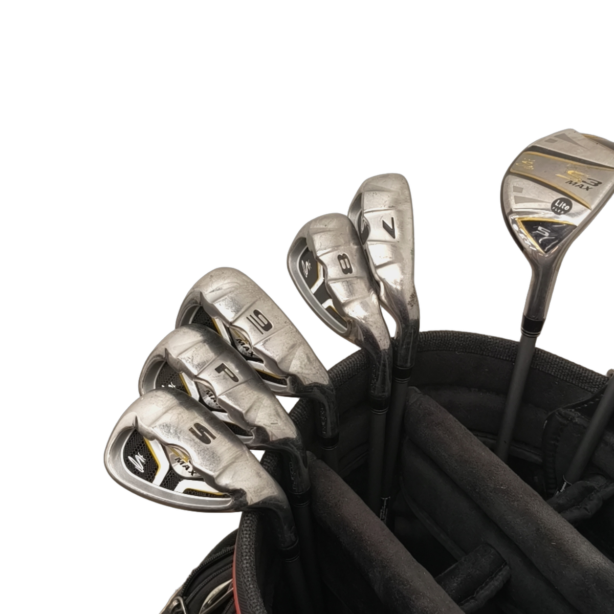 Cobra S3 Max Komplet Sæt Uden Bag / 7-PW+SW / Flex A-flex / Grafit [model:birefnet-general] [bg:handrolled]