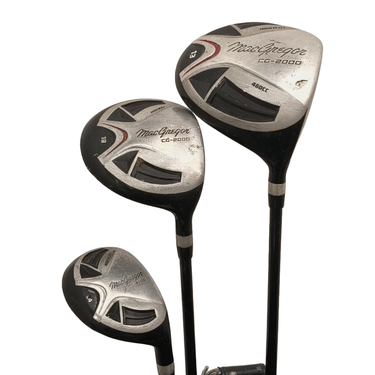 MacGregor CG-2000 Komplet Sæt Uden Bag / 6-PW+SW / Flex Regular / Grafit [model:birefnet-general] [bg:handrolled]
