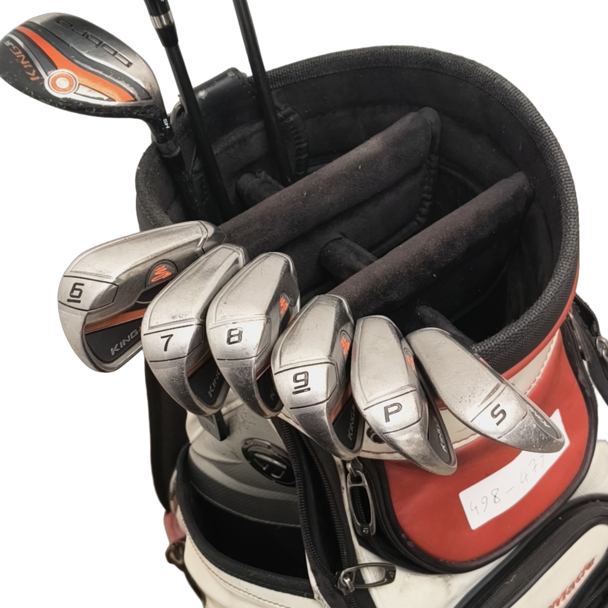 Cobra King JR Komplet Sæt Uden Bag / 6-PW+SW / Flex Junior  / Grafit [model:birefnet-general] [bg:handrolled]
