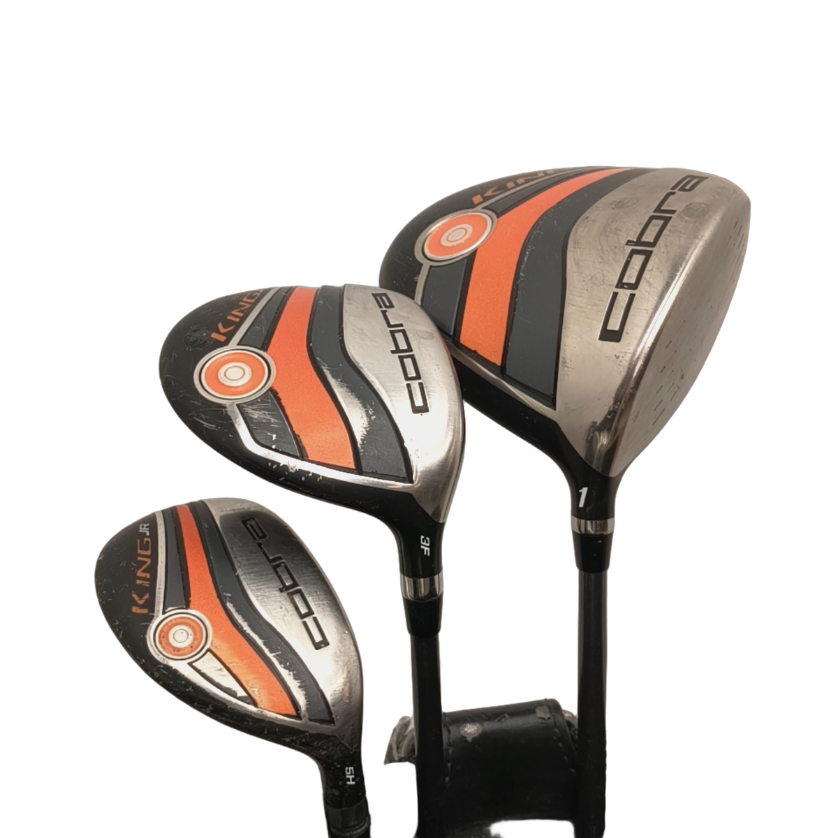 Cobra King JR Komplet Sæt Uden Bag / 6-PW+SW / Flex Junior  / Grafit [model:birefnet-general] [bg:handrolled]